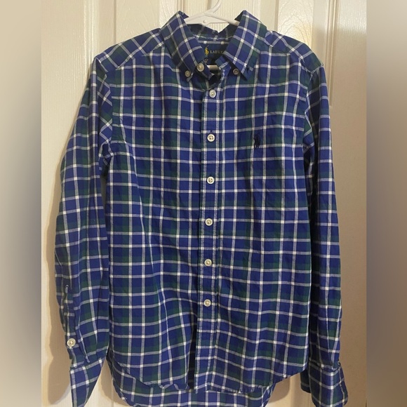 Ralph Lauren Plaid Button Down Shirt - Picture 1 of 7